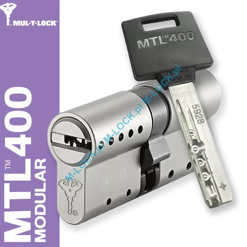 MUL-T-LOCK MTL 400 Modular / Classic PRO 33/33NN (66 mm), wkładka patentowa