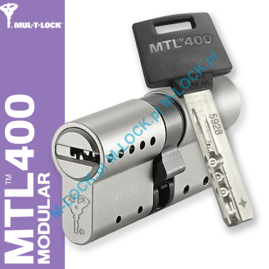 MUL-T-LOCK MTL 400 Modular / Classic PRO 33/33NN (66 mm), wkładka patentowa