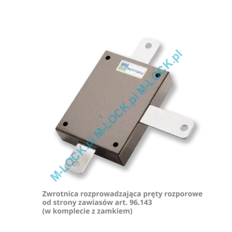 MOTTURA 30.641 zamek rozporowy na klucz typu POMPA - 3