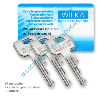 WILKA PR130 MODULAR - wkładka patentowa (konfigurator) - 2