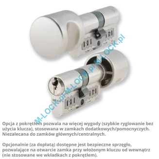 WILKA PR130 MODULAR - wkładka patentowa (konfigurator) - 5