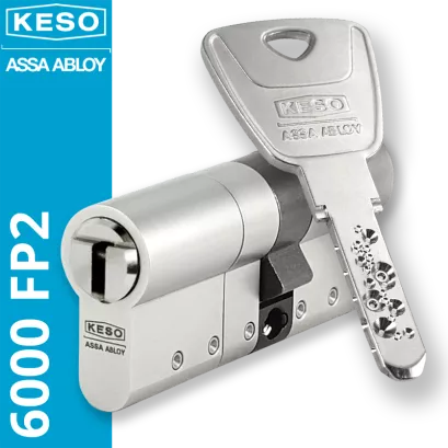 KESO 6000 FP2 - wkładka patentowa, kolor: nikiel (konfigurator)