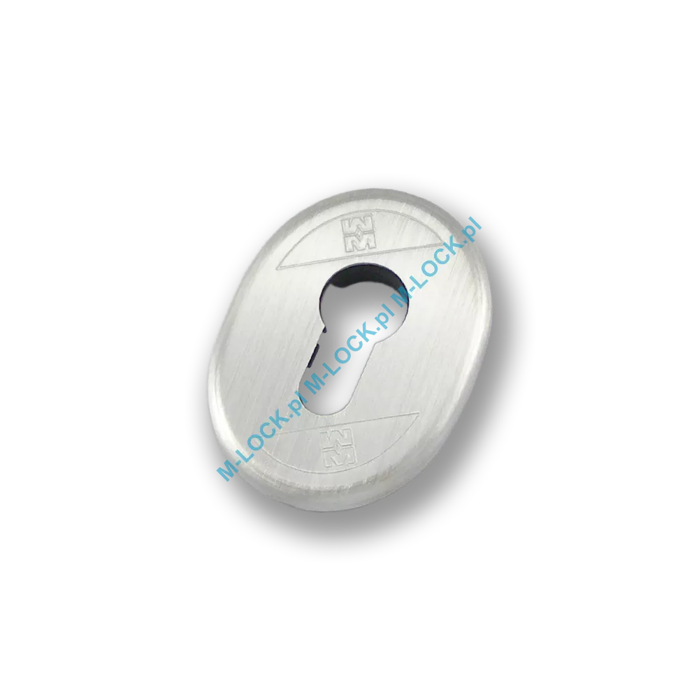 Rozeta na wkładkę MOTTURA 95.397CS, chrom szczotkowany