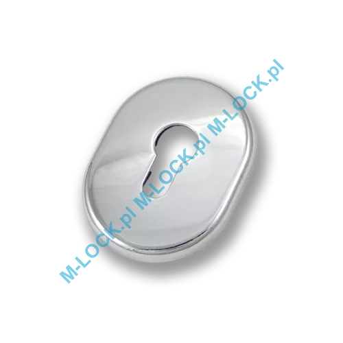 Rozeta na wkładkę AF-05-CR, chrom błyszczący