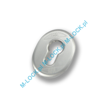 Rozeta na wkładkę MOTTURA 95.396CS, chrom szczotkowany