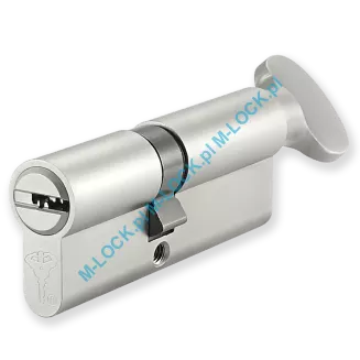 MUL-T-LOCK Classic 35/45G1NN (80 mm), wkładka patentowa z gałką do drzwi Dierre - 3