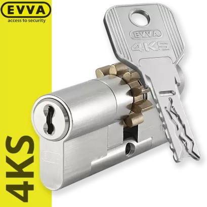 EVVA 4KS - wkładka do zamka z zębatką, KONFIGURATOR - WSZYSTKIE WYMIARY