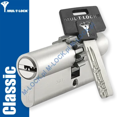 MUL-T-LOCK Classic 33/43ZN (76 mm), wkładka patentowa do drzwi WITEX Super-Lock