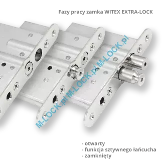 WITEX EXTRA-LOCK, zamek ze sztywną zapornicą - 2