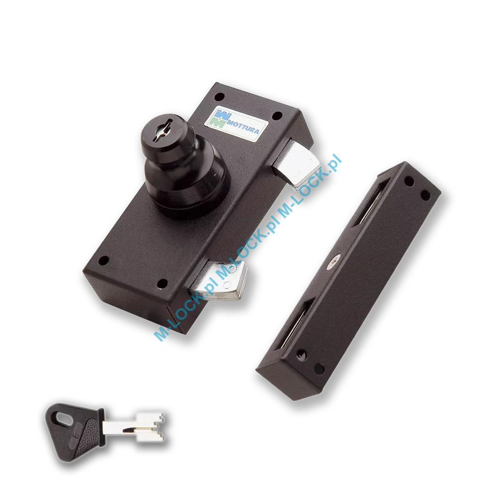 MOTTURA 35.363 zamek jednostronny na klucz typu POMPA