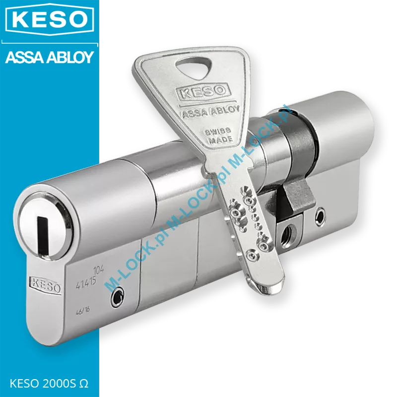 KESO 2000S Omega 30/90NN (120 mm), wkładka patentowa