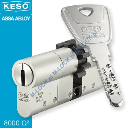 KESO 8000S Omega2 30/45ZN (75 mm), wkładka patentowa