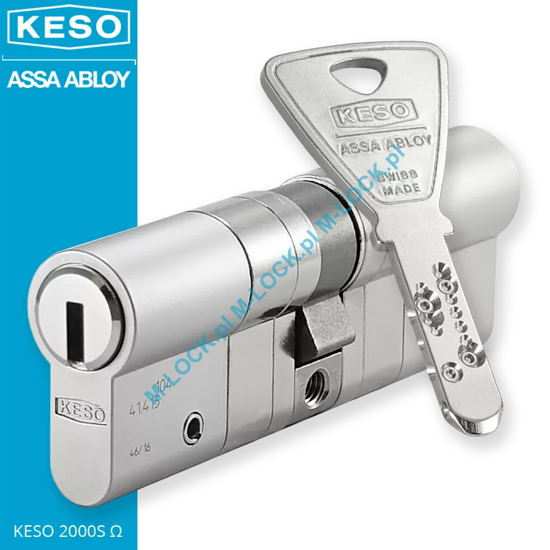 KESO 2000S Omega 45/45NN (90 mm), wkładka patentowa