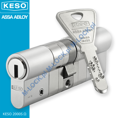 KESO 2000S Omega 45/45NN (90 mm), wkładka patentowa