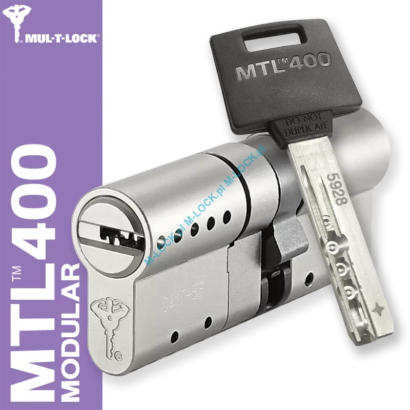 MUL-T-LOCK MTL 400 Modular / Classic PRO 35/45NN (80 mm), wkładka patentowa
