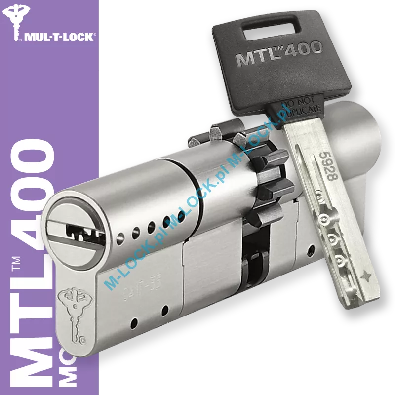 MUL-T-LOCK MTL400 Modular 40/55ZN (95 mm), wkładka patentowa do drzwi WITEX Super-Lock