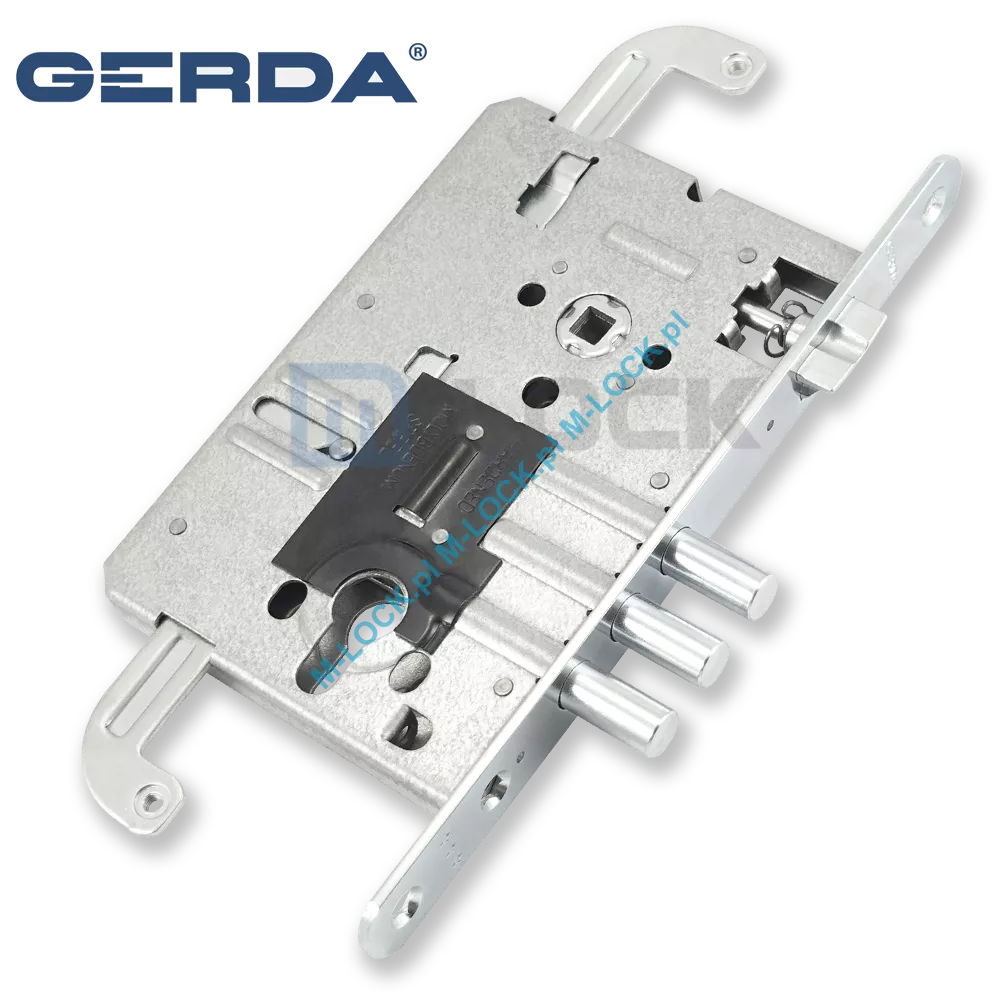 GERDA ZW-3000, zamek główny-wpuszczany