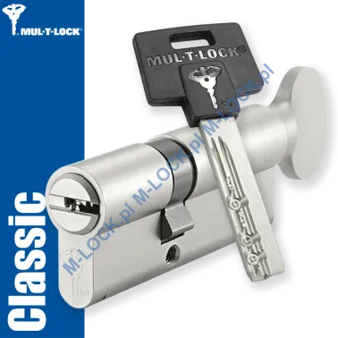 MUL-T-LOCK Classic 31/45G1NN (76 mm), wkładka patentowa z pokrętłem