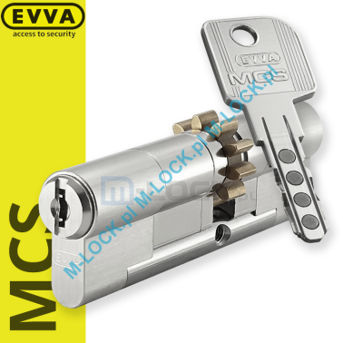 EVVA MCS 41/56ZN (97 mm), wkładka patentowa