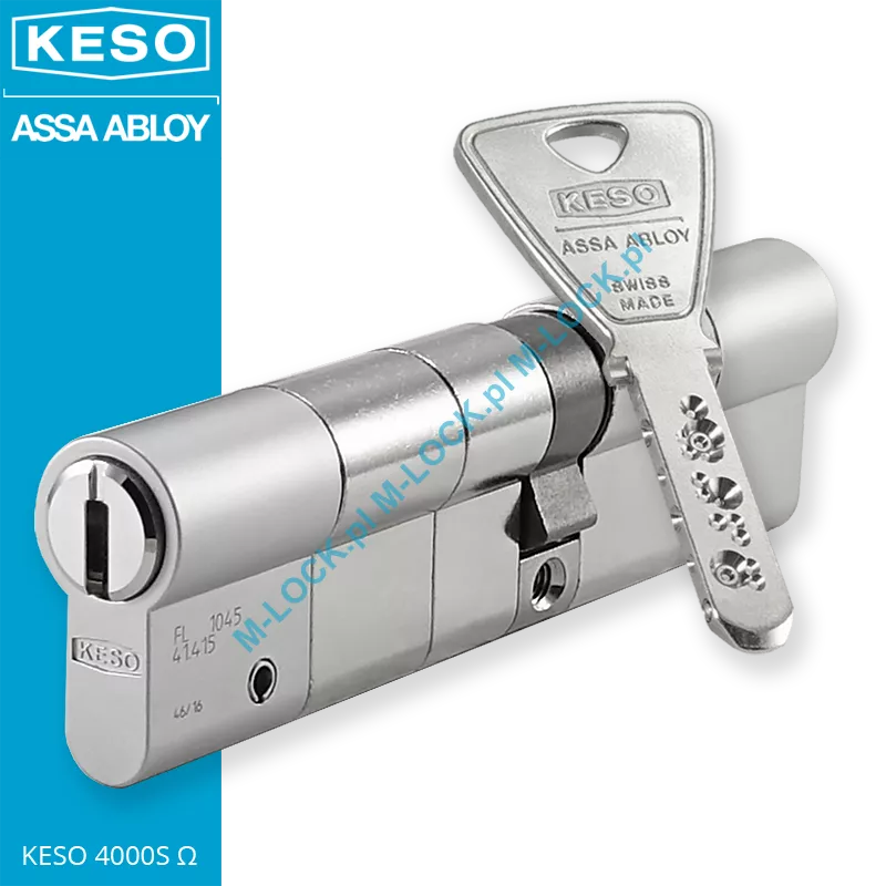 KESO 4000S Omega A.505 50/65NN (115 mm), wkładka patentowa