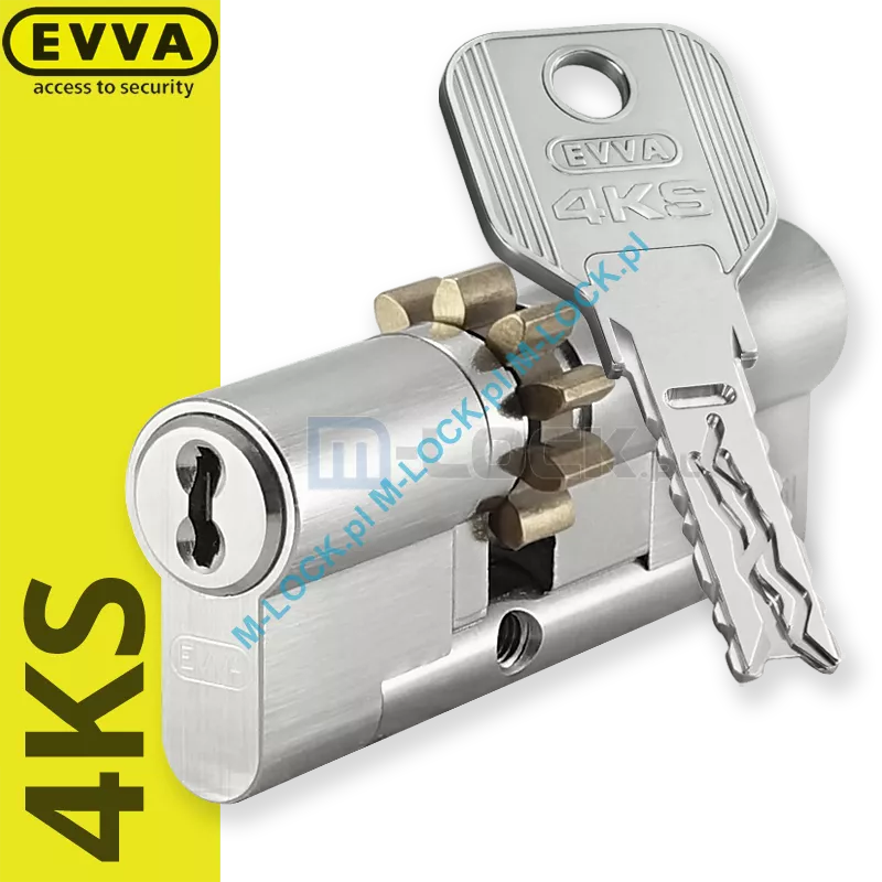 EVVA 4KS 36/46ZN (82 mm), wkładka patentowa