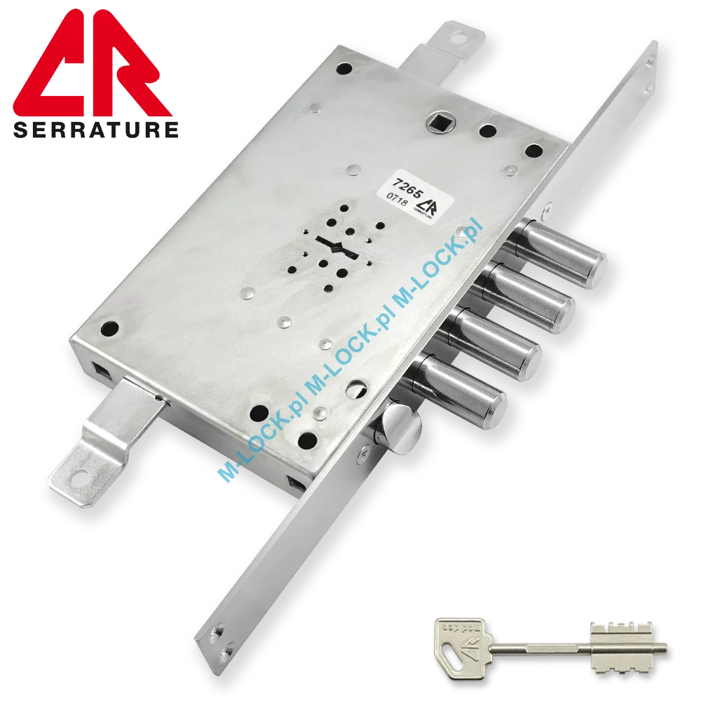 CR Serrature 7051.28N zamek centralny-rozporowy