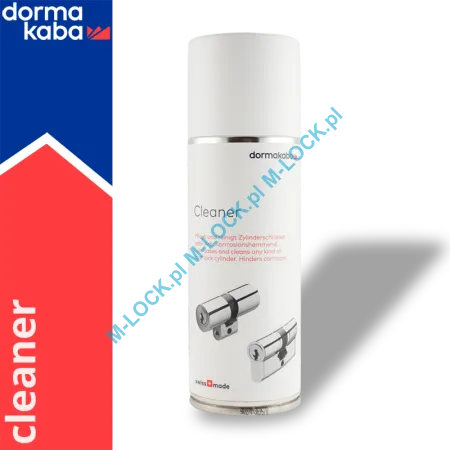 DormaKaba CLEANER, profesjonalny spray do konserwacji zamków i cylindrów (200 ml)