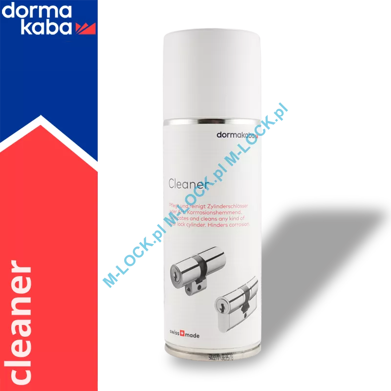 DormaKaba CLEANER, profesjonalny spray do konserwacji zamków i cylindrów (200 ml)