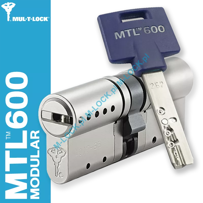 MUL-T-LOCK MTL 600 Modular / Interactive+ 38/38NN (76 mm), wkładka patentowa