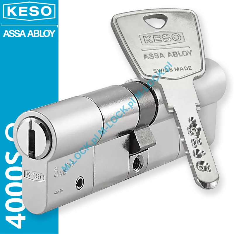 KESO 4000S Omega 50/50NN (100 mm), wkładka patentowa