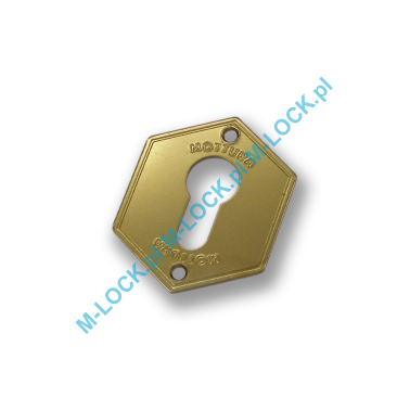 Rozeta na wkładkę MOTTURA 95.297AB, stary mosiądz