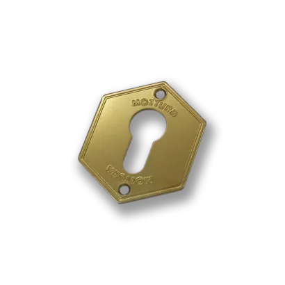 Rozeta na wkładkę MOTTURA 95.297AB, stary mosiądz