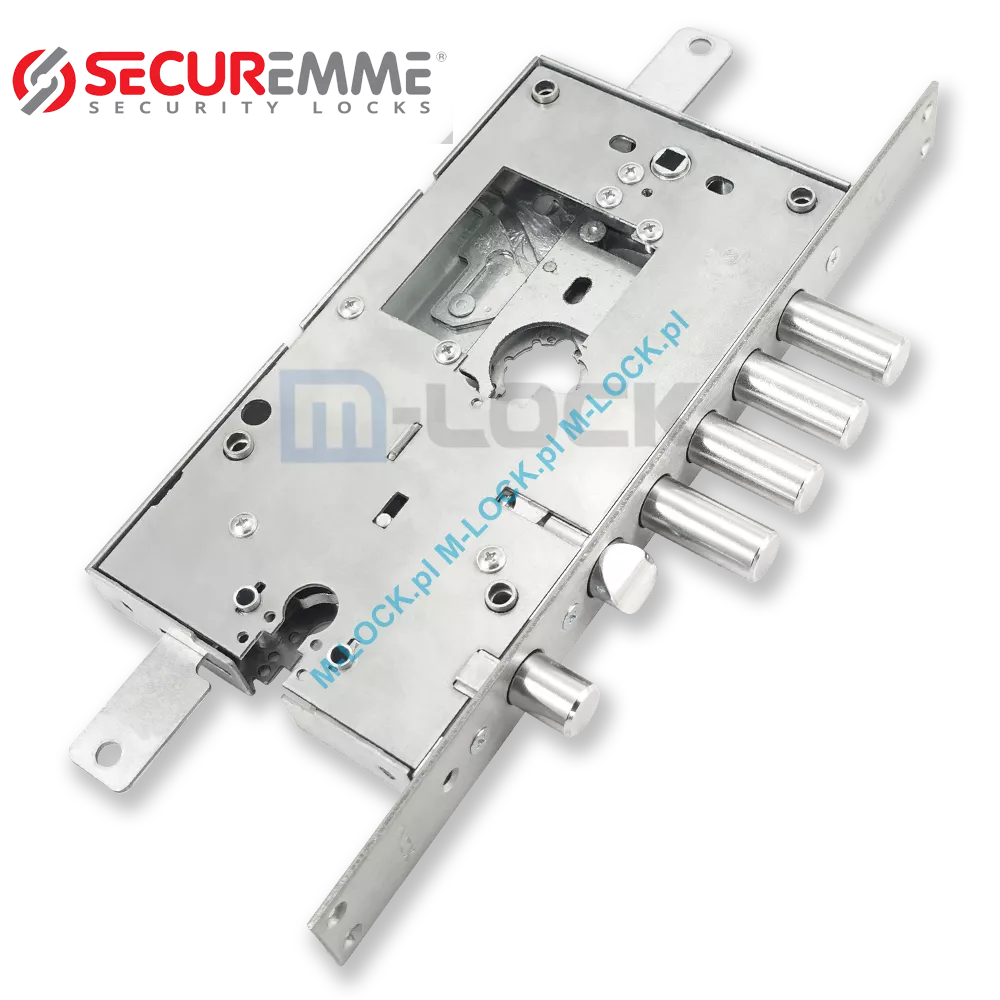 SECUREMME 2533.28N-SOTE zamek centralny-dwusystemowy (bez modułu kluczowego)
