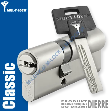 MUL-T-LOCK Classic 31/45NN (76 mm), wkładka patentowa do drzwi Dierre