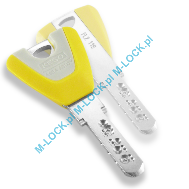 KESO 4000S Omega C26B, dorobienie klucza do karty