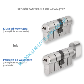 ZESTAW Nr 103B do drzwi Dierre - ABUS D10 PS (montaż Warszawa) - 6