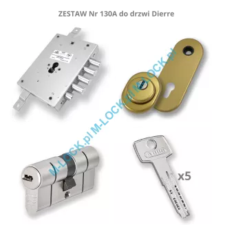 ZESTAW Nr 103B do drzwi Dierre - ABUS D10 PS (montaż Warszawa) - 3