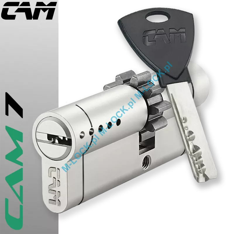CAM 7 / CAM 7+ 33/48ZN (81 mm), wkładka patentowa wkładka patentowa do drzwi WITEX Superlock