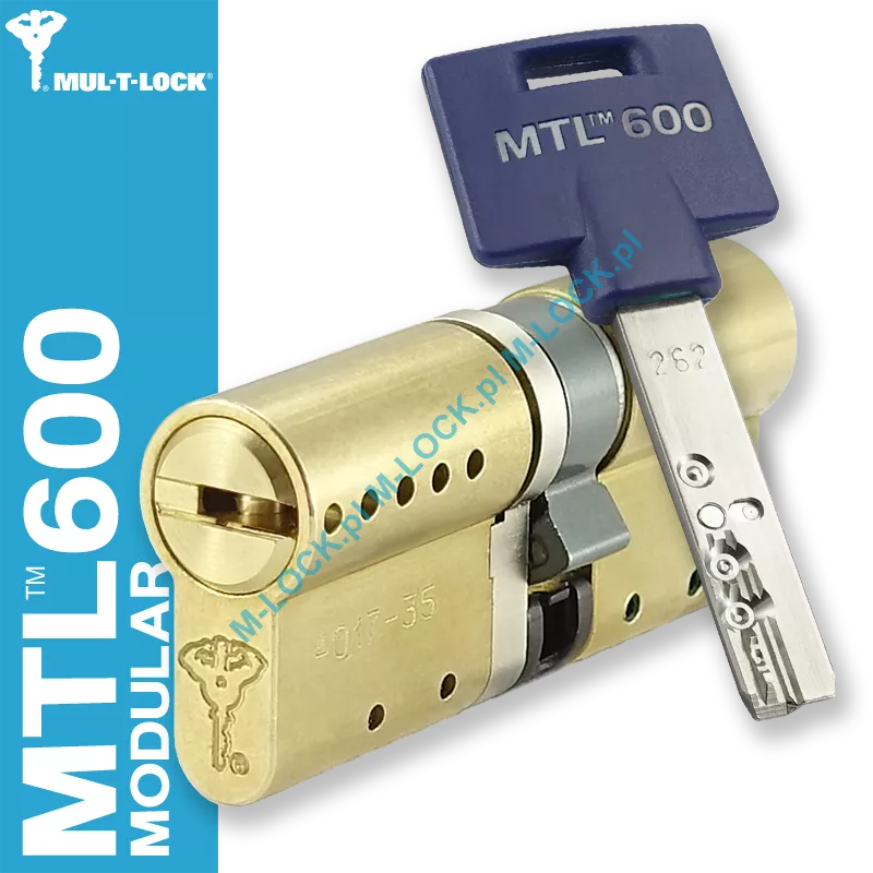 MUL-T-LOCK MTL 600 Modular / Interactive+ 31/40NM (71 mm), wkładka patentowa