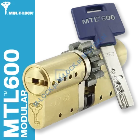 MUL-T-LOCK MTL 600 Modular / Interactive+ 31/40ZM (71 mm), wkładka patentowa