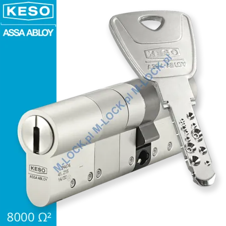 KESO 8000S Omega2 30/55NN (85 mm), wkładka patentowa