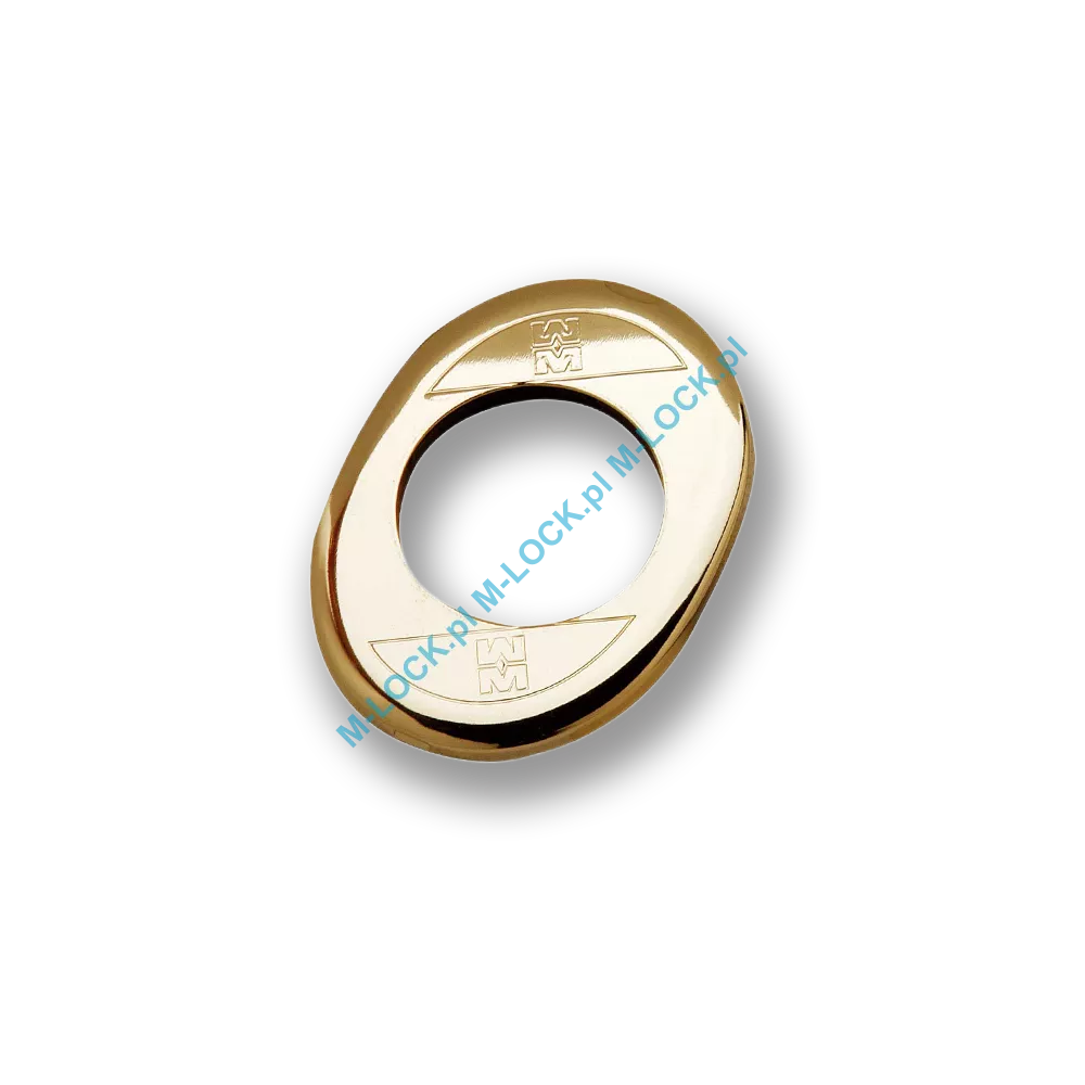 Szyld (pompa 34) MOTTURA 95.248NOLV, mosiądz błyszczący