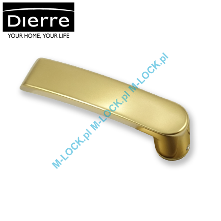 Dierre GIUGIARO, klamka - rączka, (brąz anodowany)