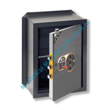 MOTTURA 11.2445 PERSONAL sejf ścienny z zamkiem kluczowym i mechanizmem szyfrowym (35 l)