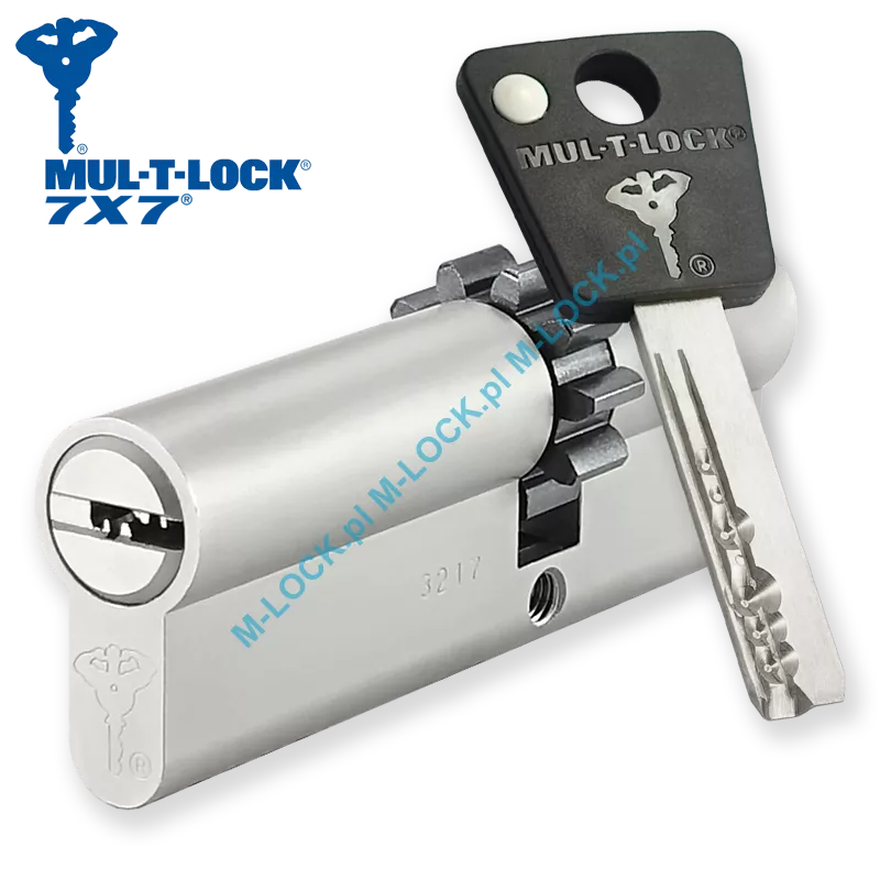 MUL-T-LOCK 7X7 35/55ZN (90 mm), wkładka patentowa