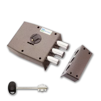 MOTTURA 20.501 zamek na klucz dwupiórowy