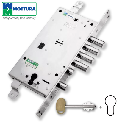 MOTTURA 54.787 zamek centralny-rozporowy, dwusystemowy (niezależny)