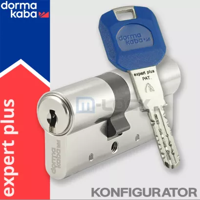 DormaKaba EXPERT PLUS, wkładka patentowa (konfigurator)