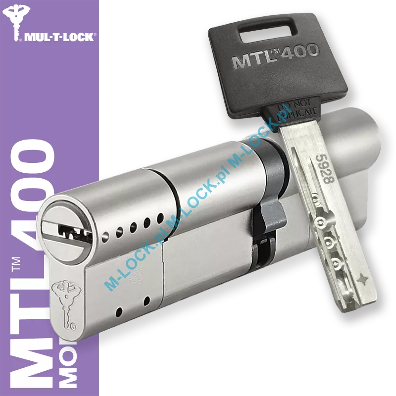 MUL-T-LOCK MTL 400 Modular / Classic PRO 50/75NN (125 mm), wkładka patentowa