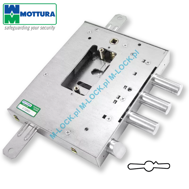 MOTTURA 89.R471GRD/S zamek centralny-rozporowy do drzwi GARDESA